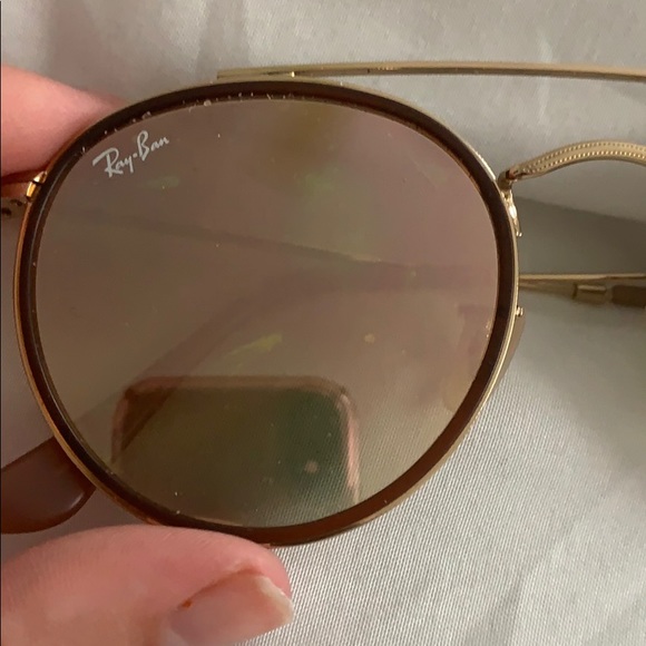 Ray-Ban Round Double Bridge Sunglasses - Picture 5 of 5
